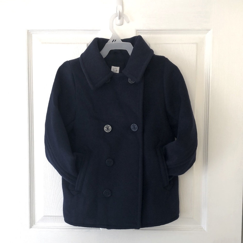 GAP Toddler Wool Peacoat